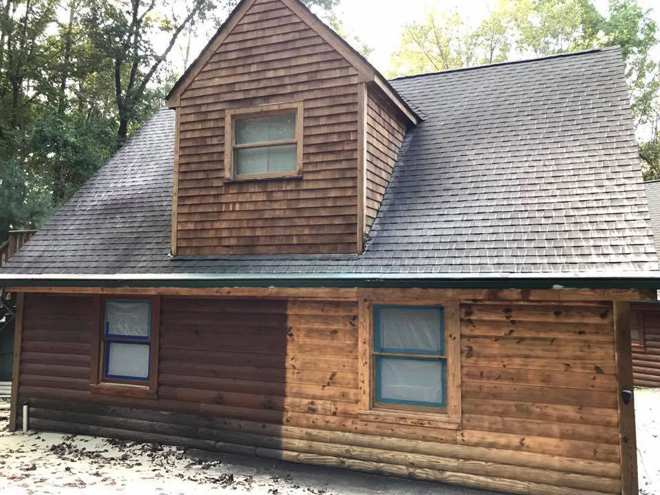 TRU Source Eco Blast residential surface preparation project